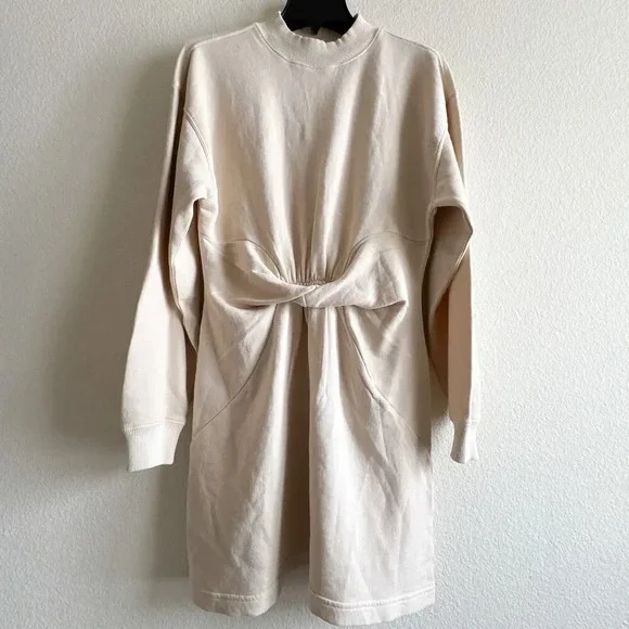 L Space Asher Dress Long Sleeve Short Cream Size Medium - Picture 2 of 13